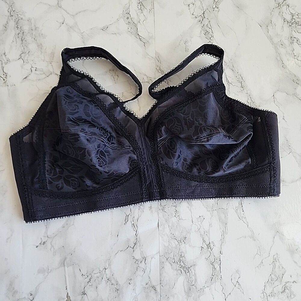 Playtex Shoulder Comfort Bra 18 Hour  Black Bra 38C